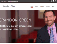 Tablet Screenshot of brandongreen.com